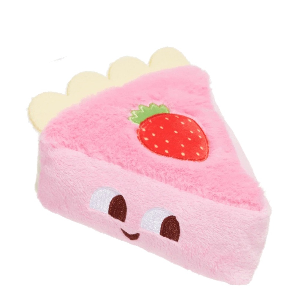 NWT BarkBox Straw Betty Cheesecake dog toy